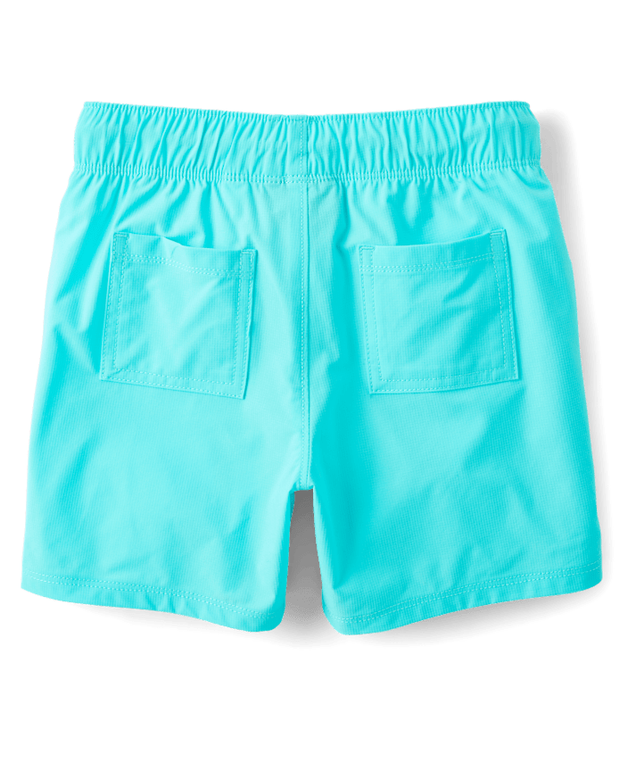 Baby And Toddler Boys Quick Dry Ripstop Pool To Play Active Shorts