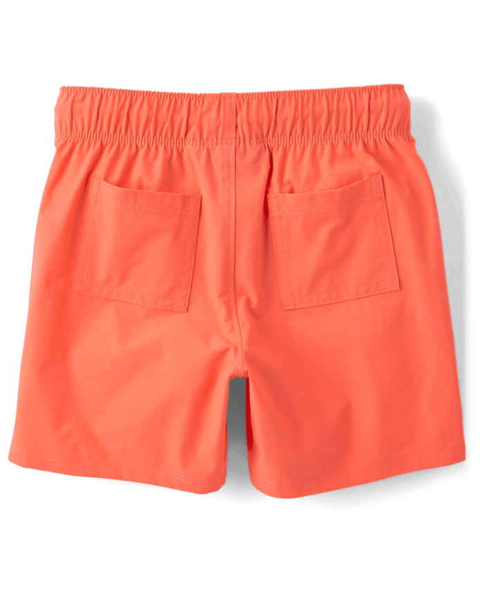 Baby And Toddler Boys Quick Dry Ripstop Pool To Play Active Shorts