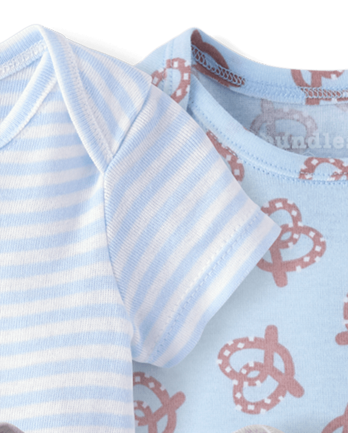 Baby Boys Snacks Bodysuit 5-Pack
