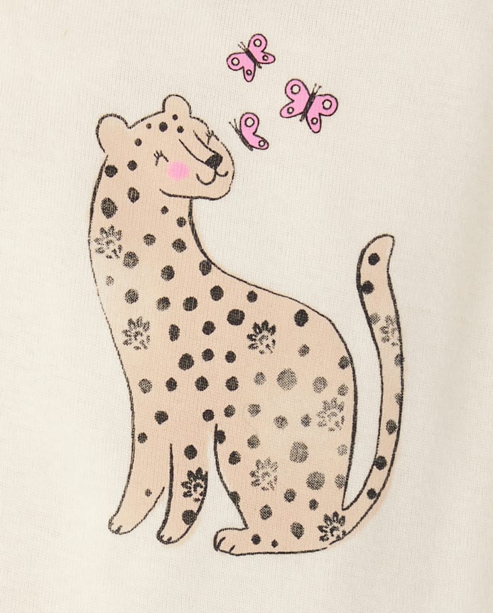 Baby Girls Leopard 3-Piece Playwear Set