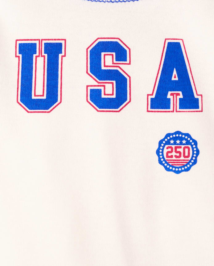 Baby Boys USA 2-Piece Playwear Set