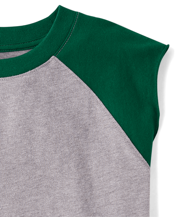 Boys Colorblock Muscle Tank Top