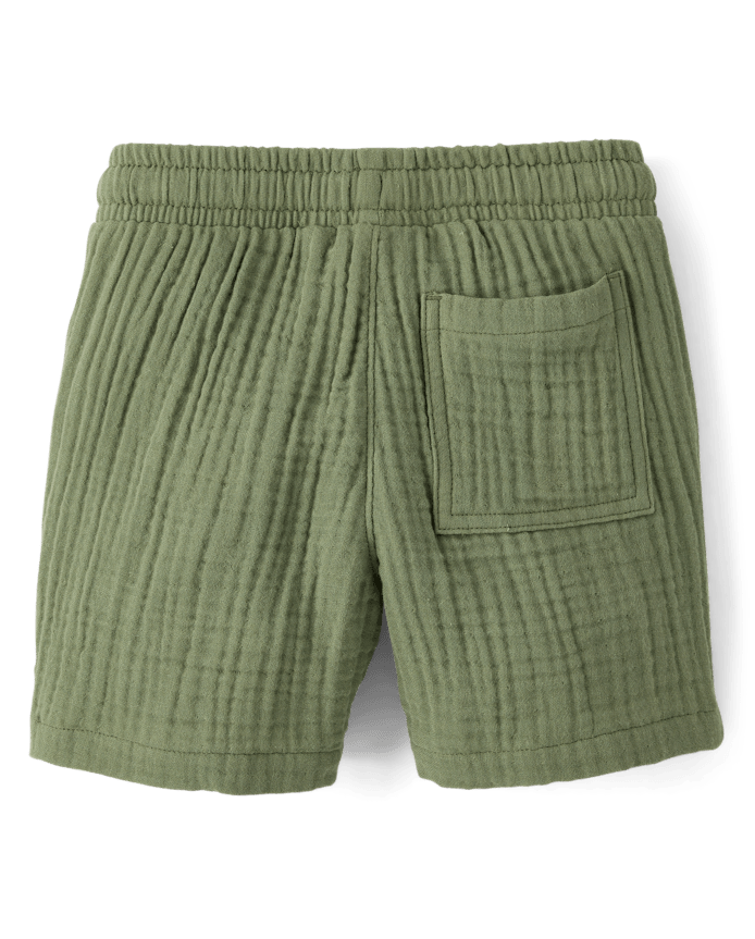 Boys Gauze Pull On Shorts
