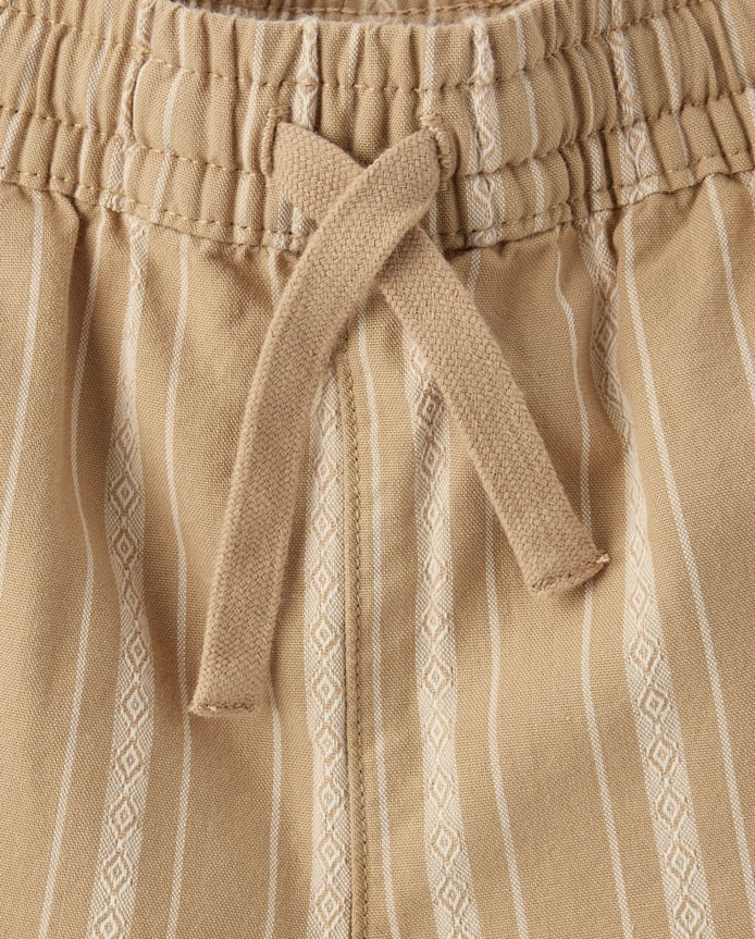 Boys Embroidered Pull On Shorts