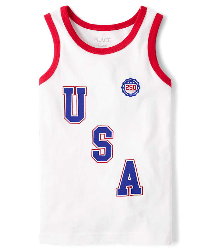 Boys USA Tank Top