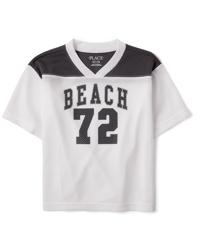 Kids Quick Dry Varsity Mesh Football Jersey