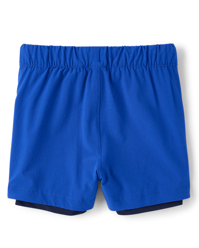 Boys Quick Dry Lined Mesh Active Shorts