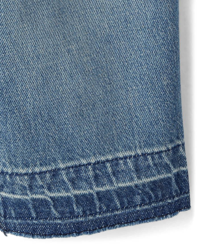 Kids Ripped Hem Jorts