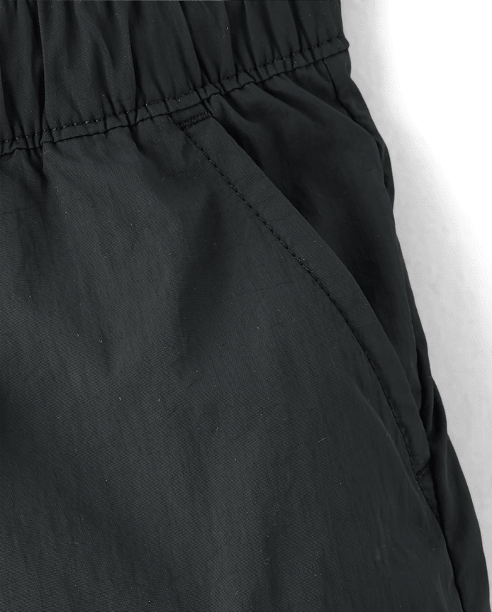 Boys Pull On Zip Cargo Shorts