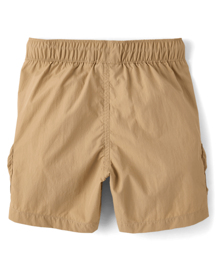 Boys Pull On Zip Cargo Shorts