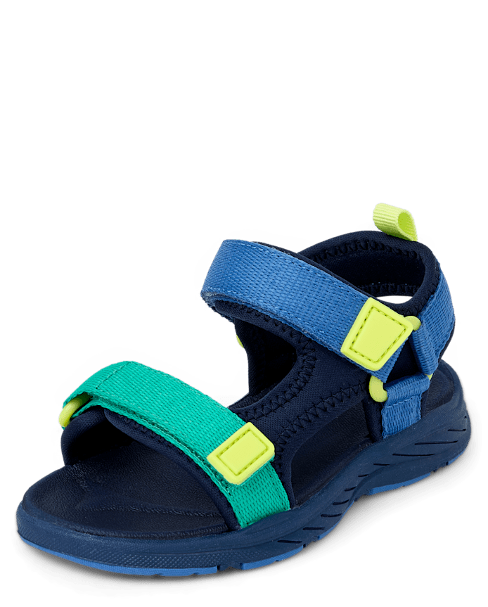 Toddler Boys Colorblock Webbed Sandals