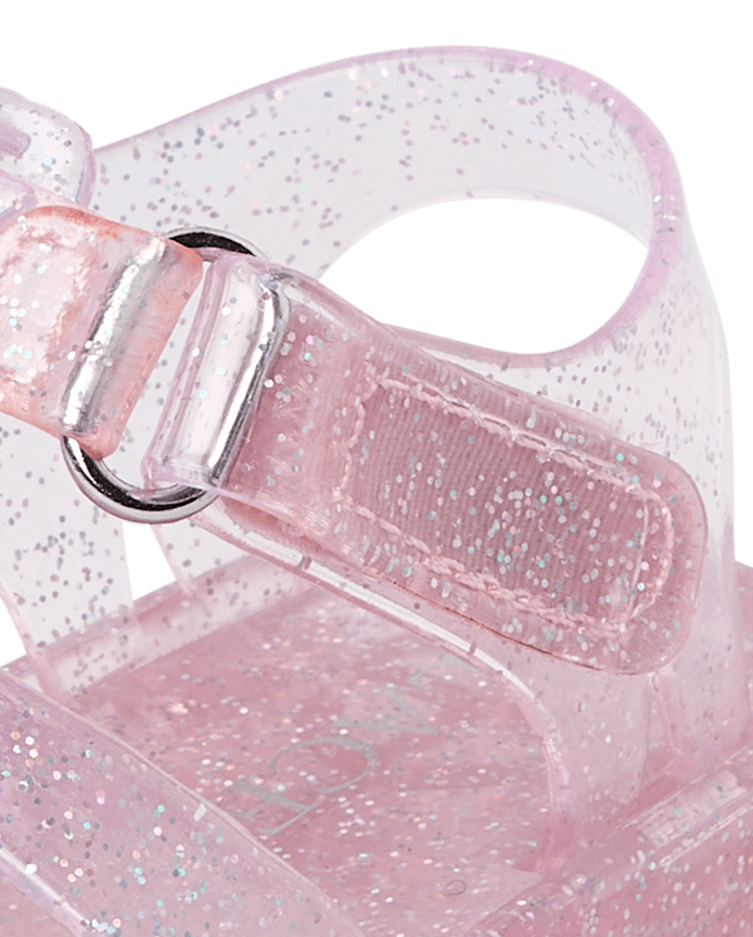Baby Girls Glitter Jelly Fisherman Sandals
