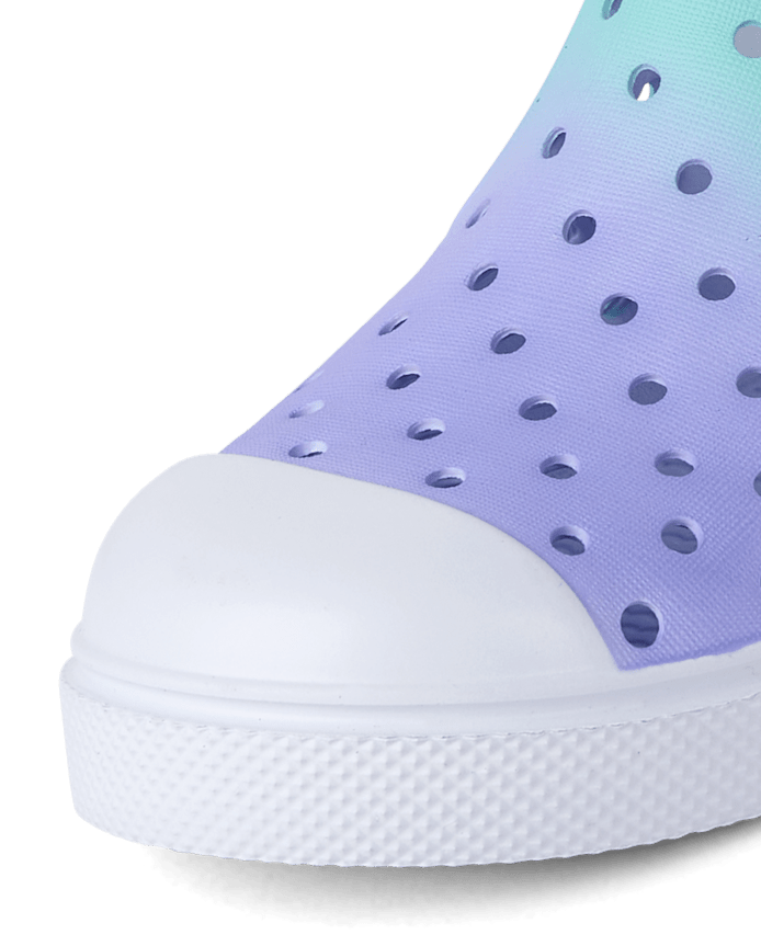 Girls Ombre Perforated Water Sneakers