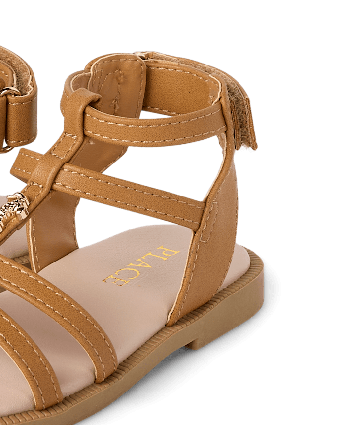 Toddler Girls Coastal Gladiator Sandals