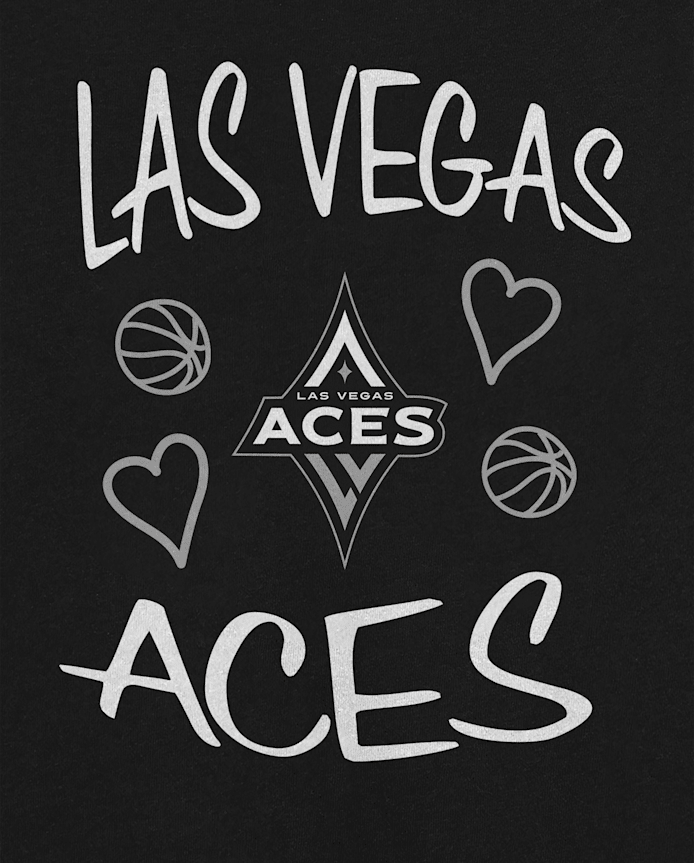 Baby And Toddler Girls WNBA Las Vegas Aces Graphic Tee