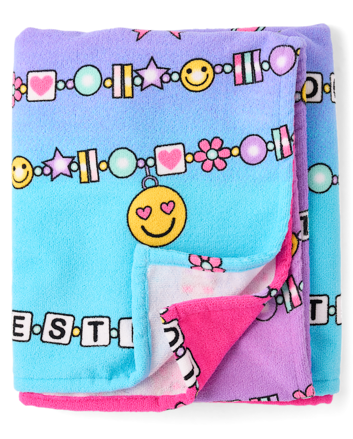Girls Friendship Bracelet Beach Towel