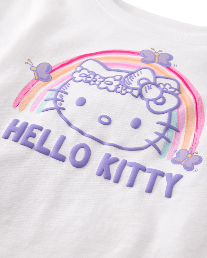 Toddler Girls Hello Kitty® Puff Print Rainbow Graphic Tee