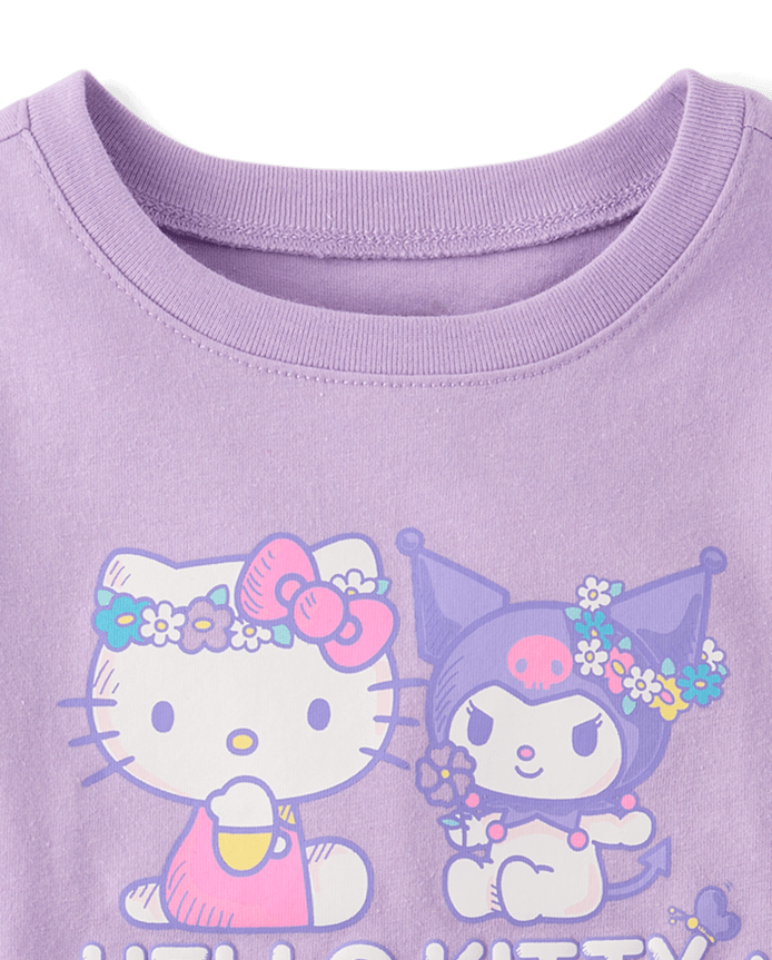 Toddler Girls Hello Kitty® And Friends Puff Print Graphic Tee