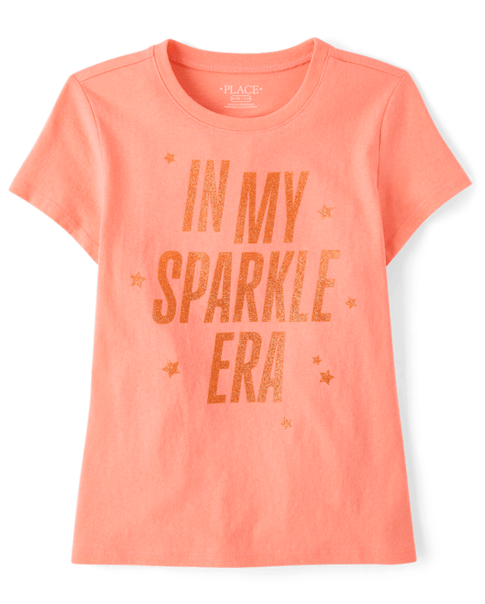 T-shirt graphique Sparkle Era pour filles
