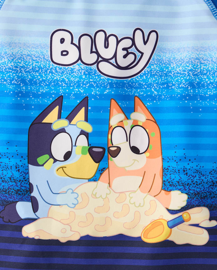 Maillot de bain anti-UV 2 pièces Bluey™ pour petits garçons
