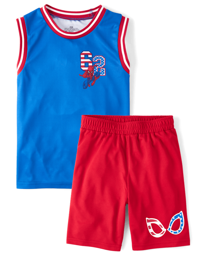 Boys Spider-Man™ Americana 2-Piece Outfit Set