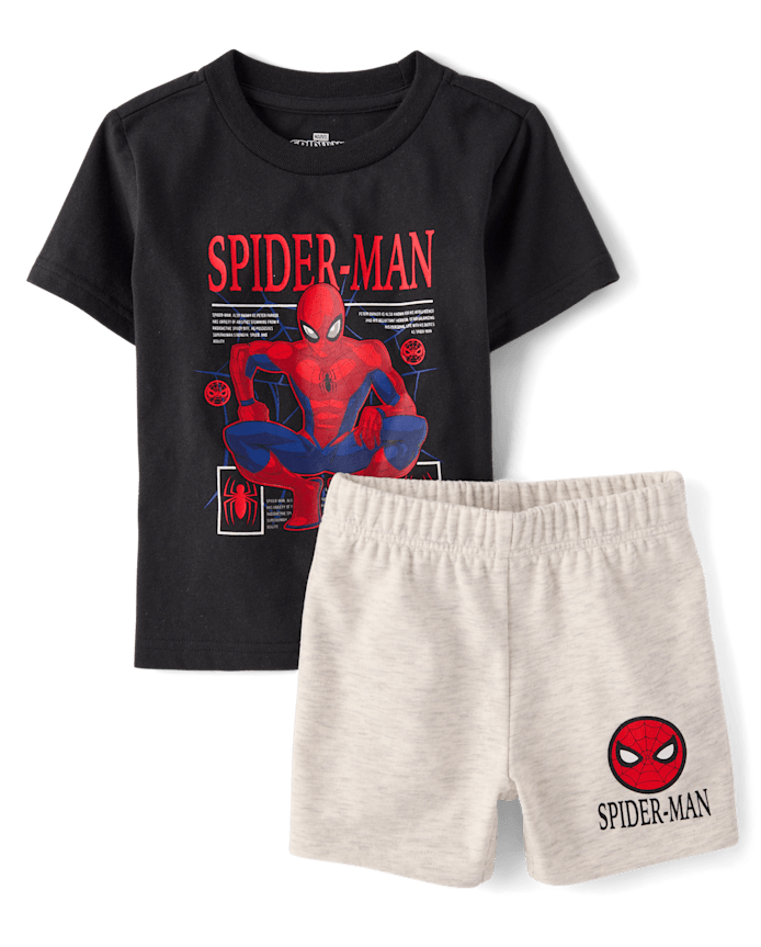 Toddler Boys Spider-Man™ 2-Piece Outfit Set