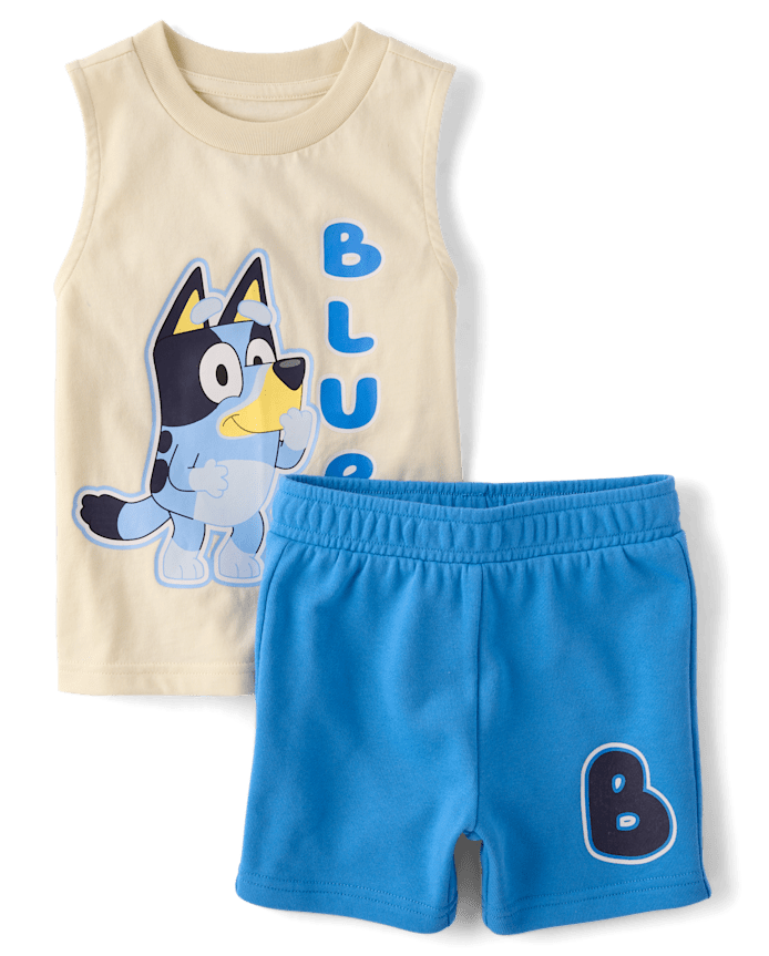 Toddler Boys Bluey™ 2-Piece Outfit Set