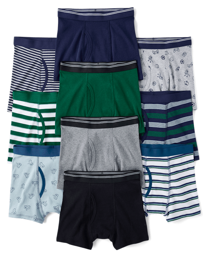Boys Video Game Boxer Brief Underwear 10-Pack
