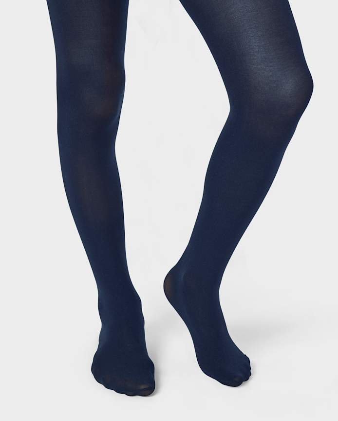 Collants en microfibre pour filles (lot de 2