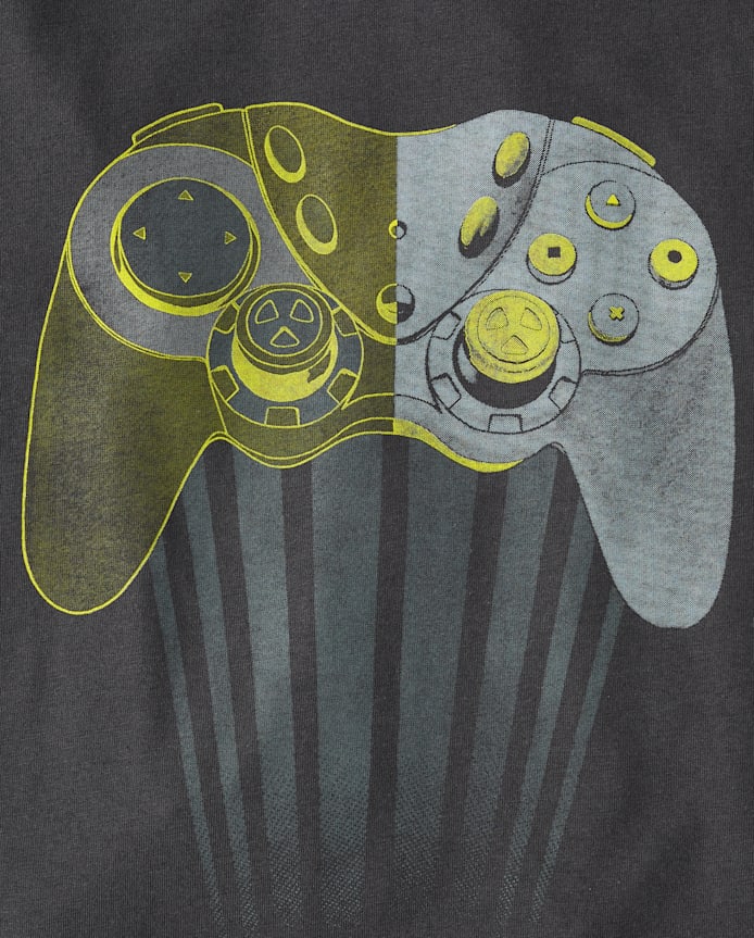 Lot de 3 t-shirts graphiques gaming pour garçons