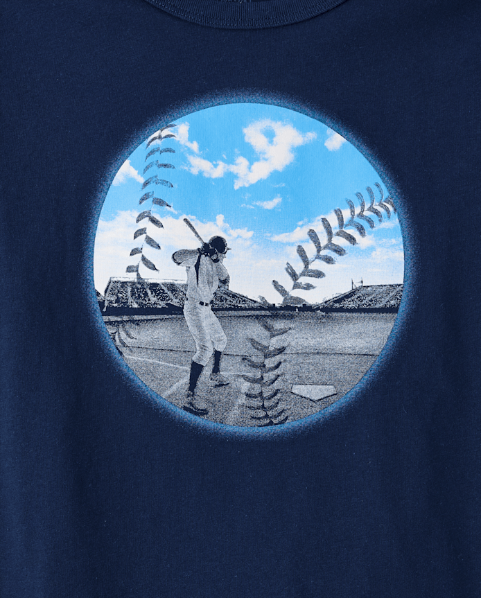 Boys Baseball Graphic Tee