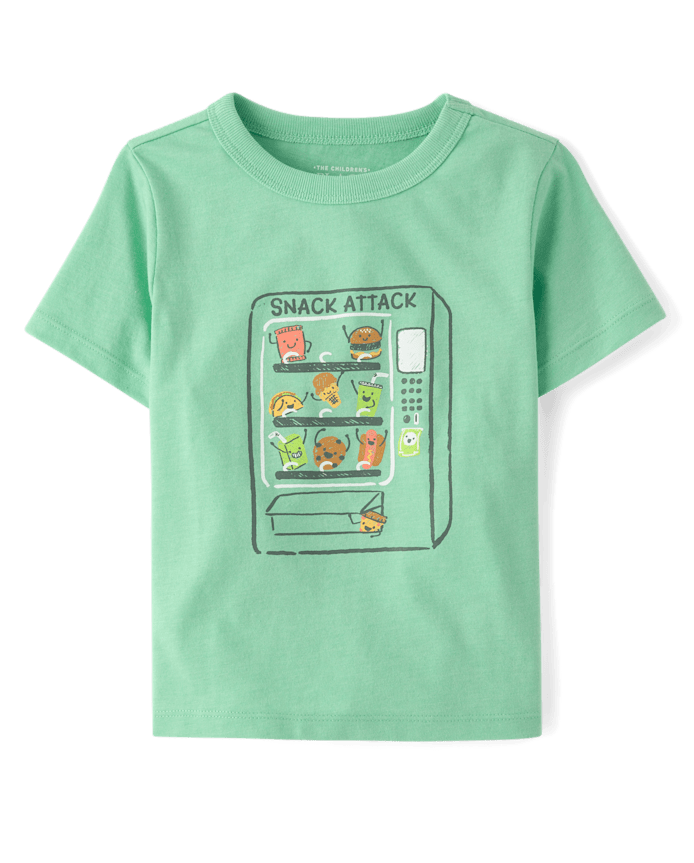 Baby And Toddler Boys Vending Machine Graphic Tee