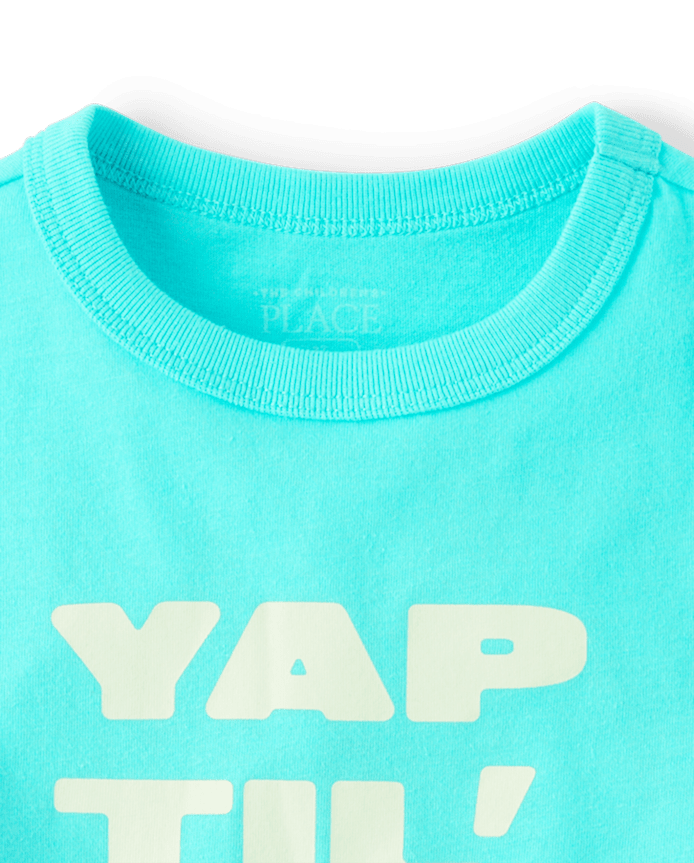 Baby And Toddler Boys Yap Graphic Tee