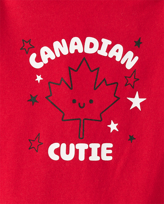 Baby Canadian Cutie Graphic Bodysuit