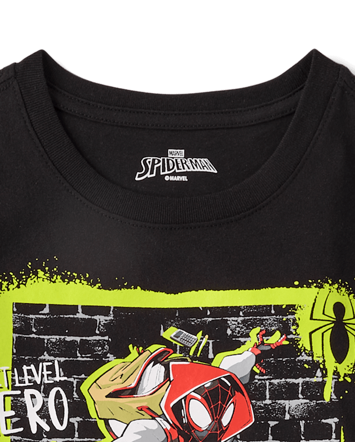 T-shirt graphique Spider-Man™ Miles Morales pour garçon