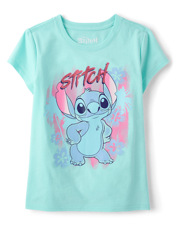 Girls Stitch™ Floral Graphic Tee