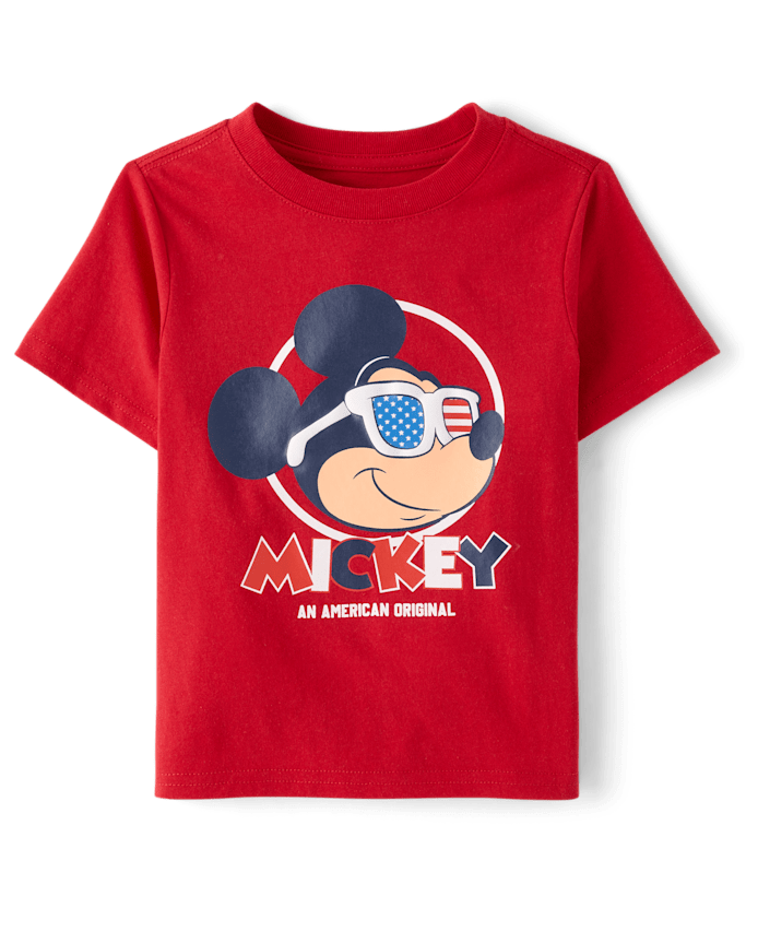 Baby And Toddler Boys Mickey Mouse™ Americana Graphic Tee