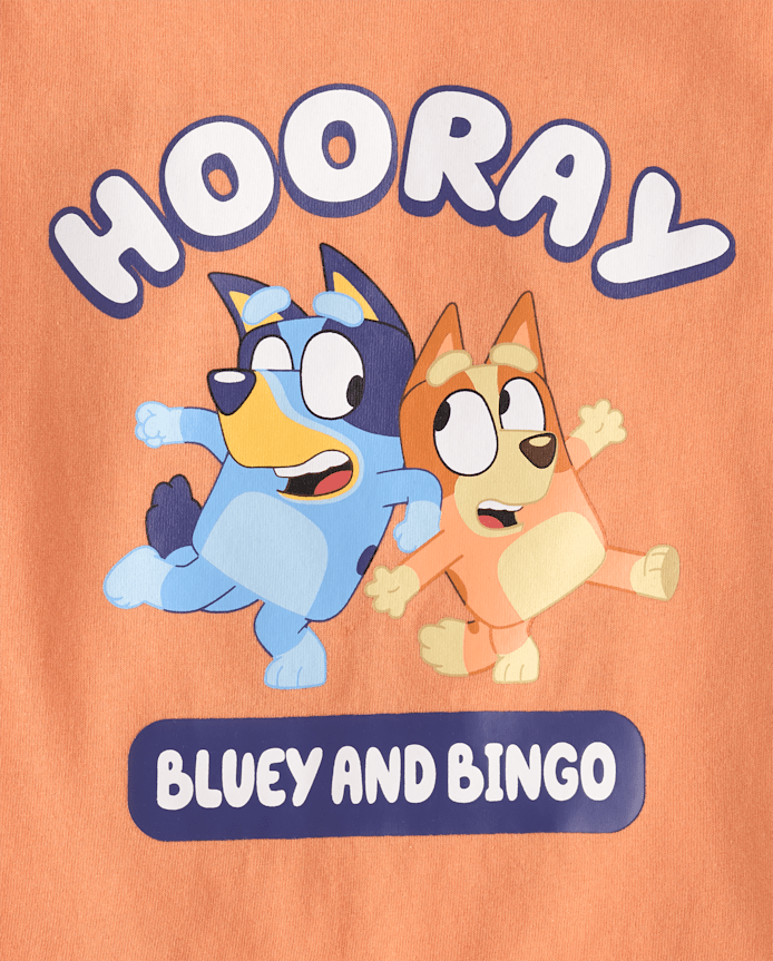Baby And Toddler Boys Bluey™ Hooray Graphic Tee