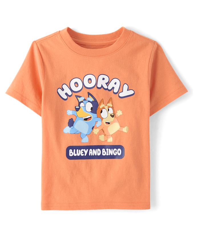 Baby And Toddler Boys Bluey™ Hooray Graphic Tee