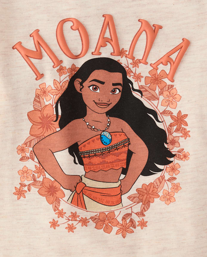 T-shirt à motif floral Moana™ pour bébés et petites filles