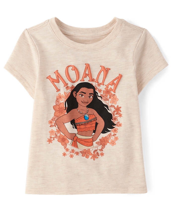 T-shirt à motif floral Moana™ pour bébés et petites filles