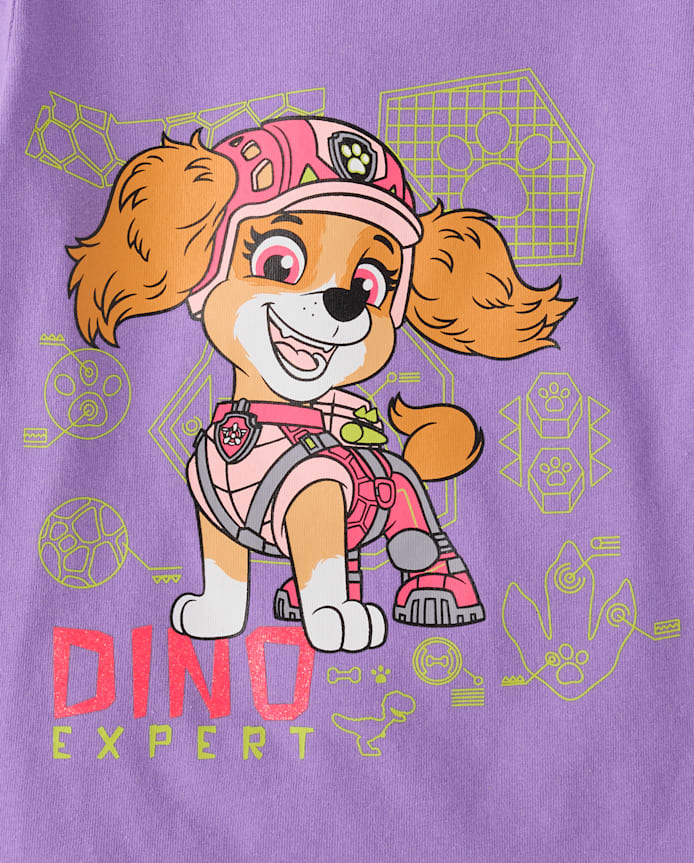 Baby And Toddler Girls Paw Patrol™ Dino Expert Graphic Tee