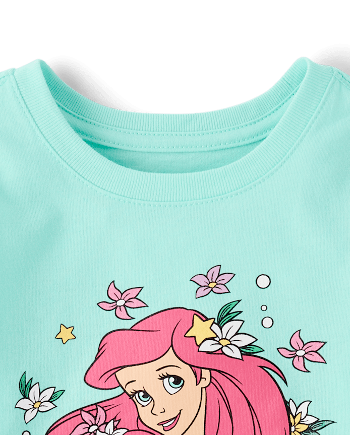 Baby And Toddler Girls The Little Mermaid™ Ariel Graphic Tee