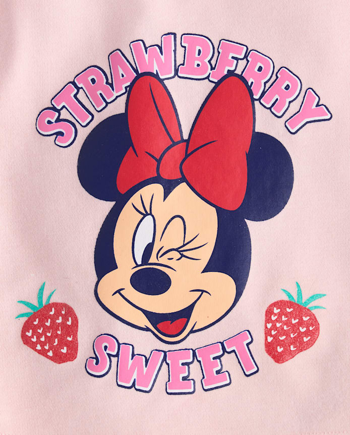 Ensemble 2 pièces Minnie Mouse™ Fraise pour petites filles