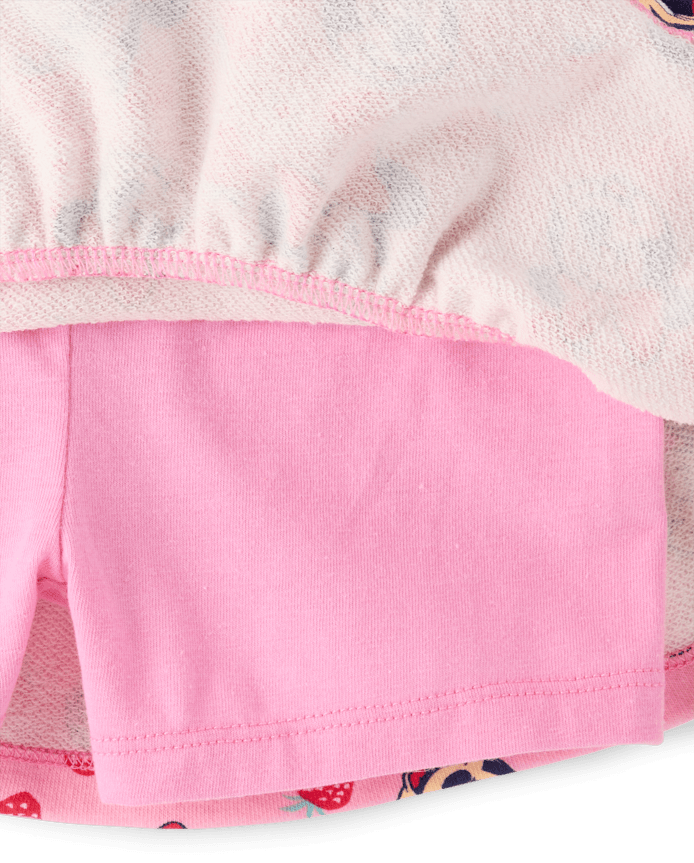 Ensemble 2 pièces Minnie Mouse™ Fraise pour petites filles