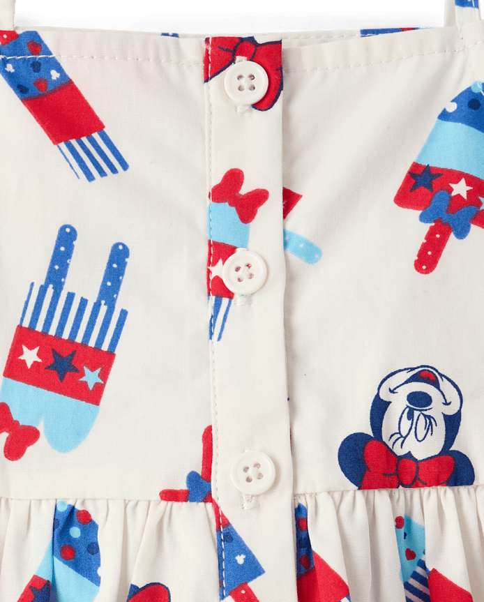 Toddler Girls Minnie Mouse™ Americana Tiered Dress