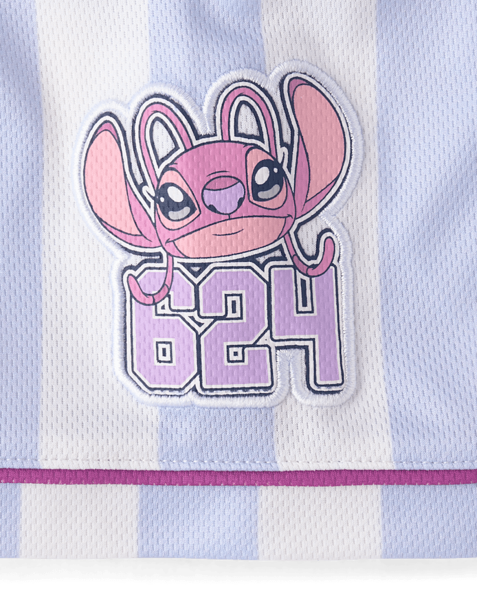 Girls Stitch™ Striped Soccer Jersey