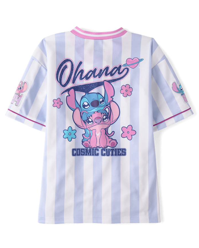 Girls Stitch™ Striped Soccer Jersey