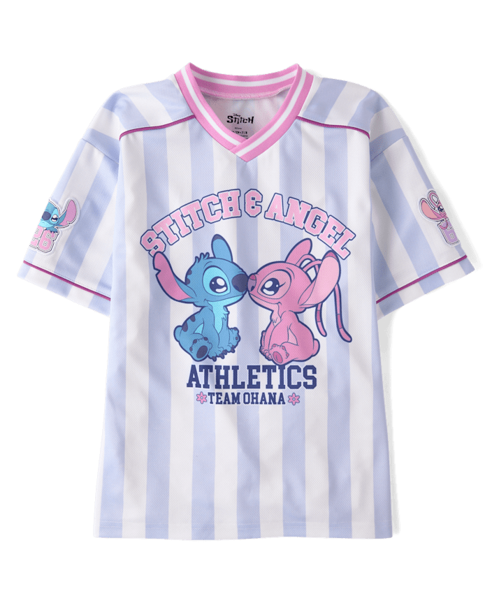 Girls Stitch™ Striped Soccer Jersey