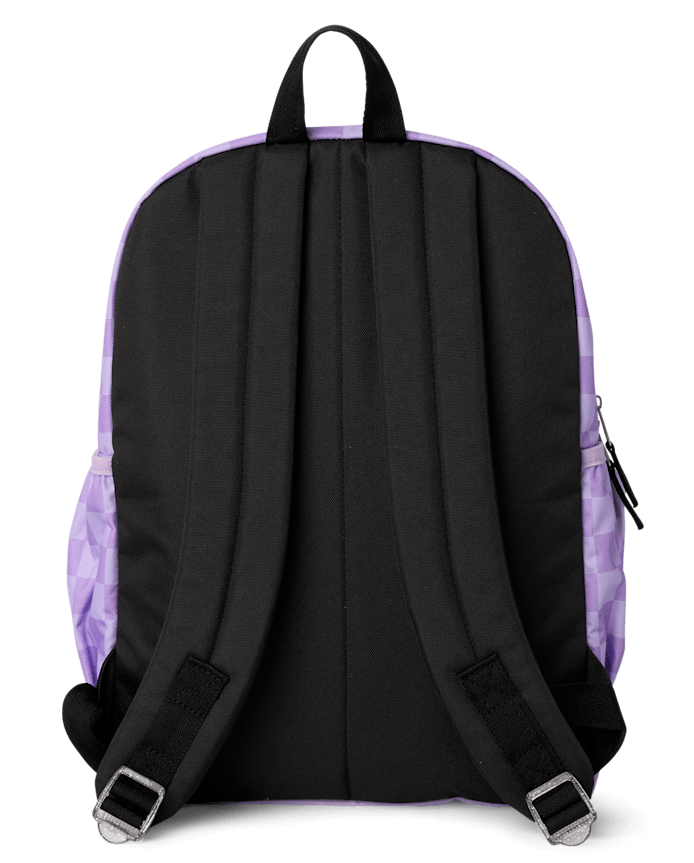Girls Friendship Bracelet Checkered Backpack